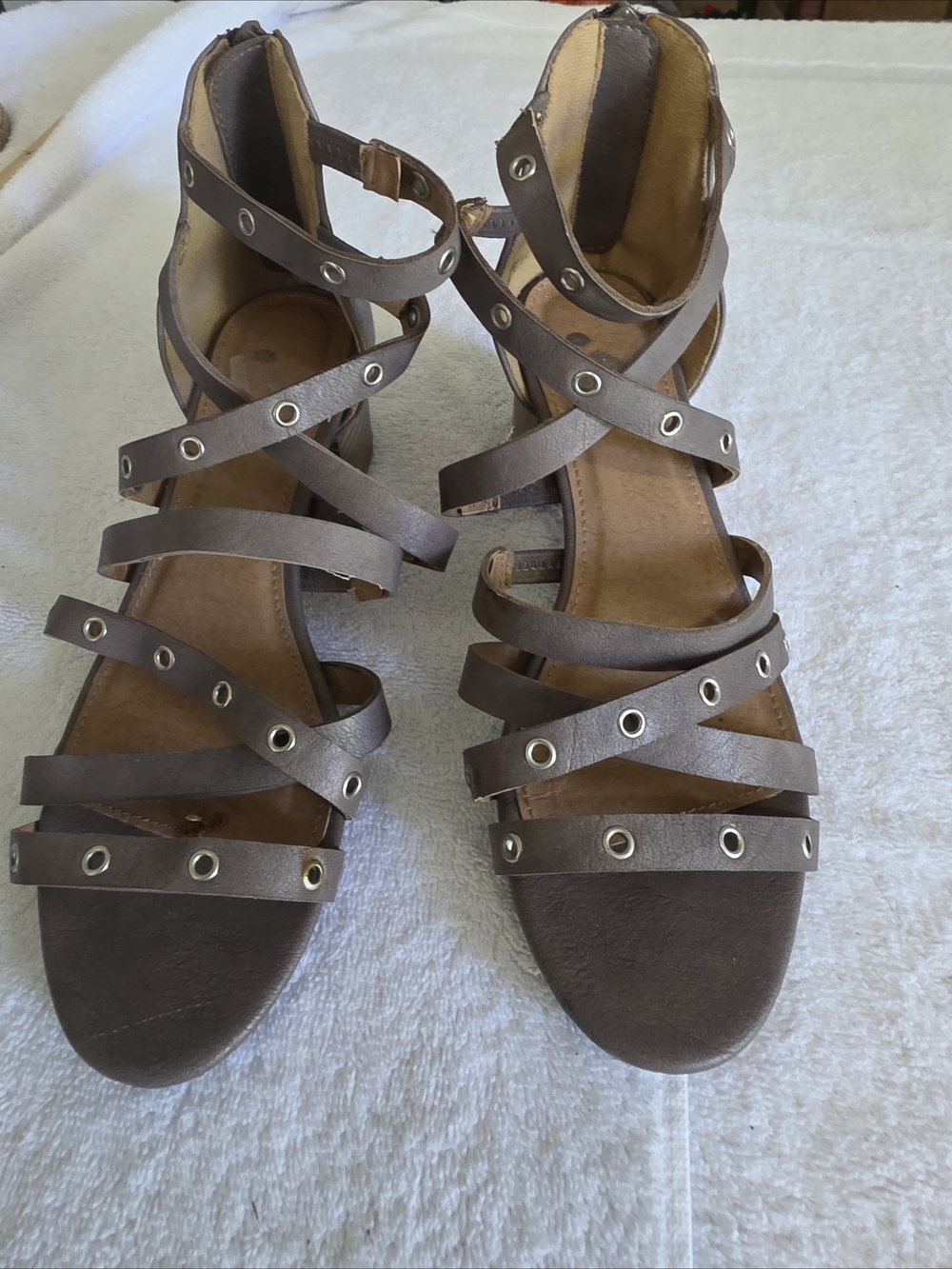 Report "Grommet" Strappy Gladiator Sandals
